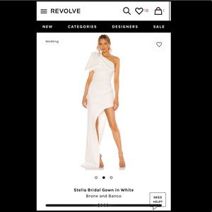 Stella Bronx and Banco gown NWT never worn